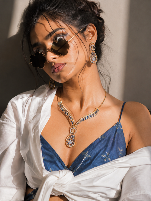AD Luxury Necklace Set