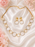 AD Simple Necklace Set