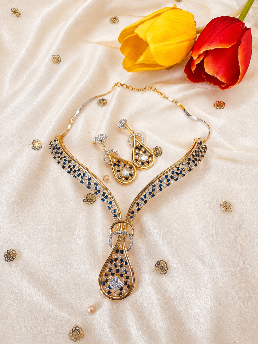 AD Luxury Necklace Set