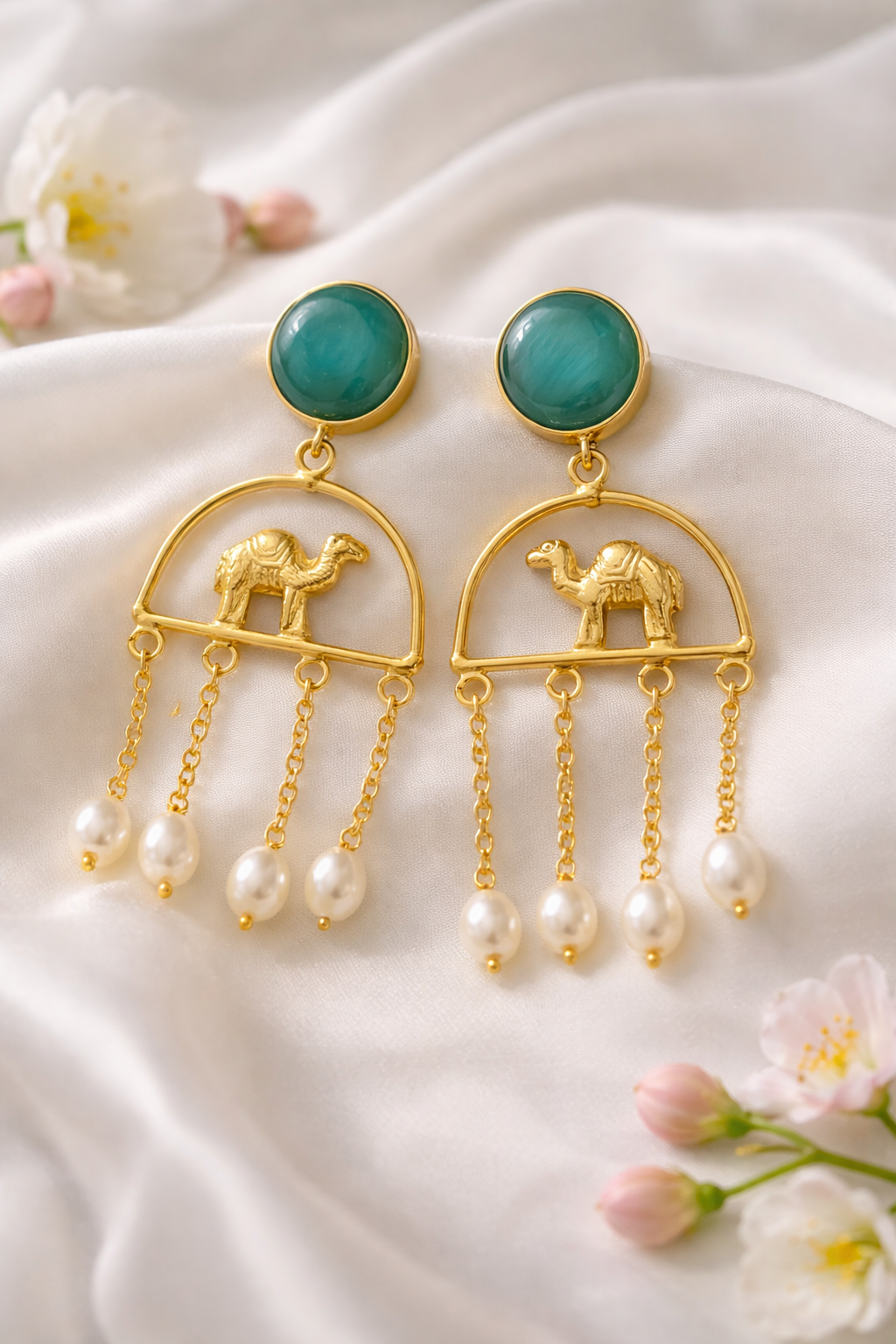Monalisa Camel Earring