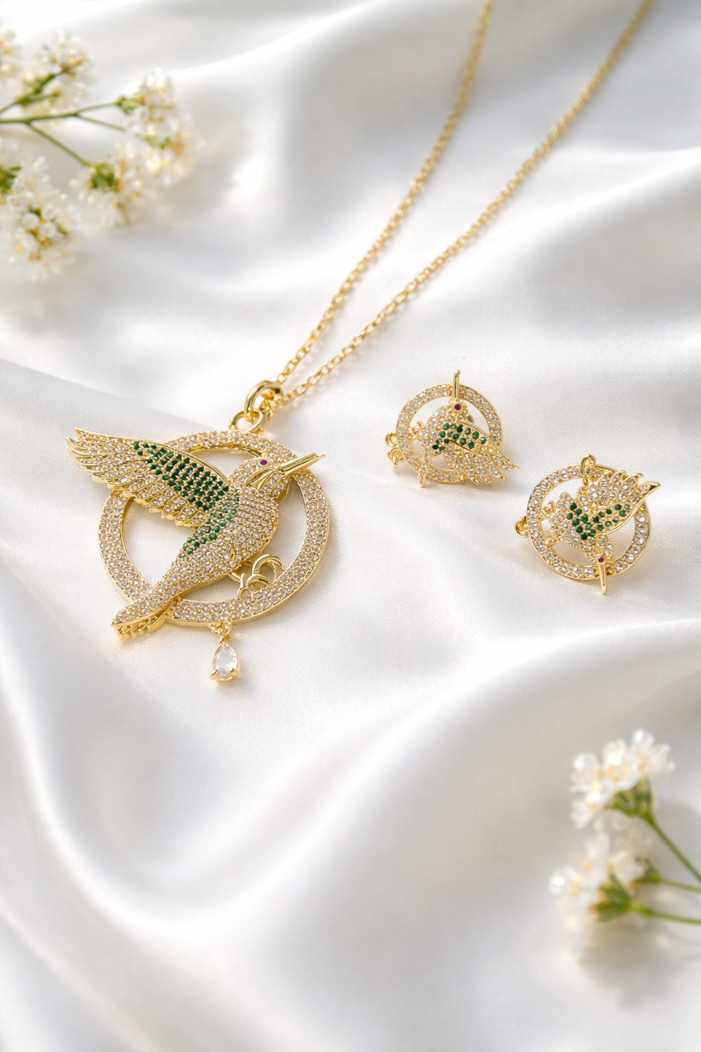 Bird AD Pendant Set