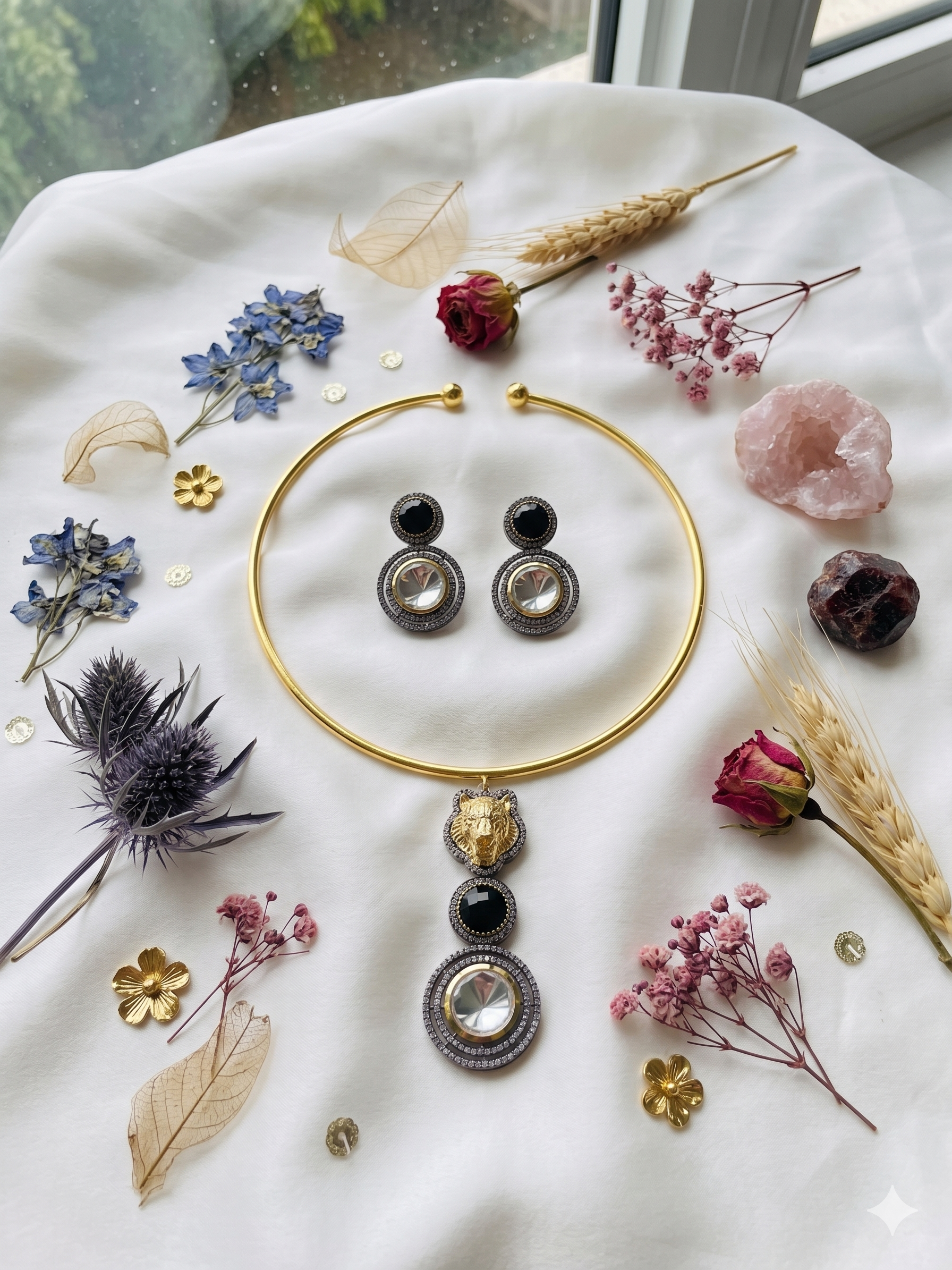 Designer Hasli Necklace Set