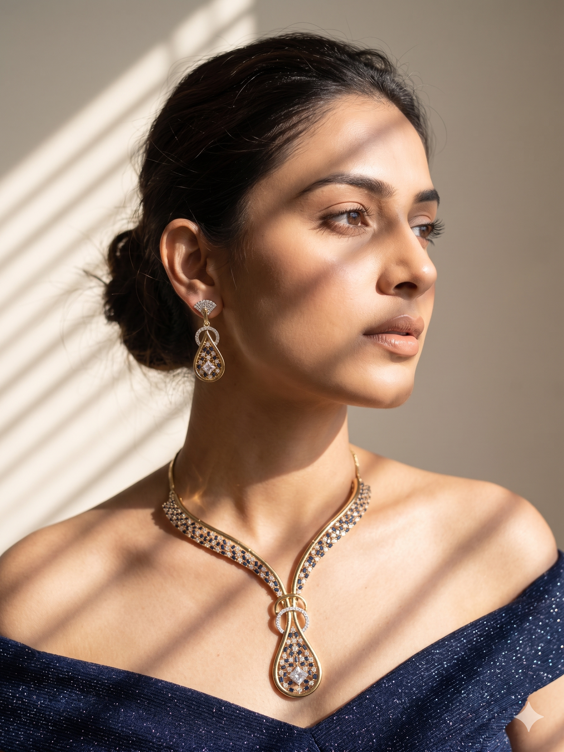AD Luxury Necklace Set