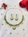 AD Green Necklace Set