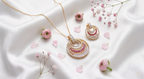 Ruby AD Pendant Set