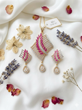 Classic Ruby AD Pendant Set