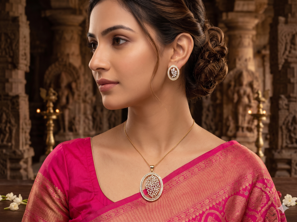 Round AD Pendant Set