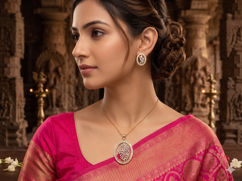 Round AD Pendant Set