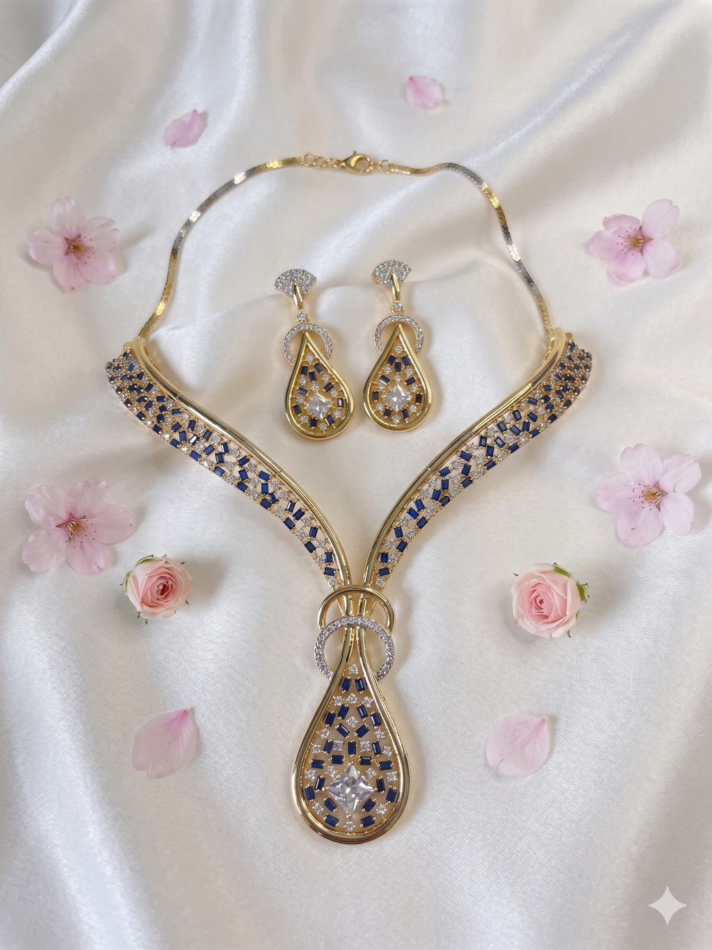 AD Luxury Necklace Set