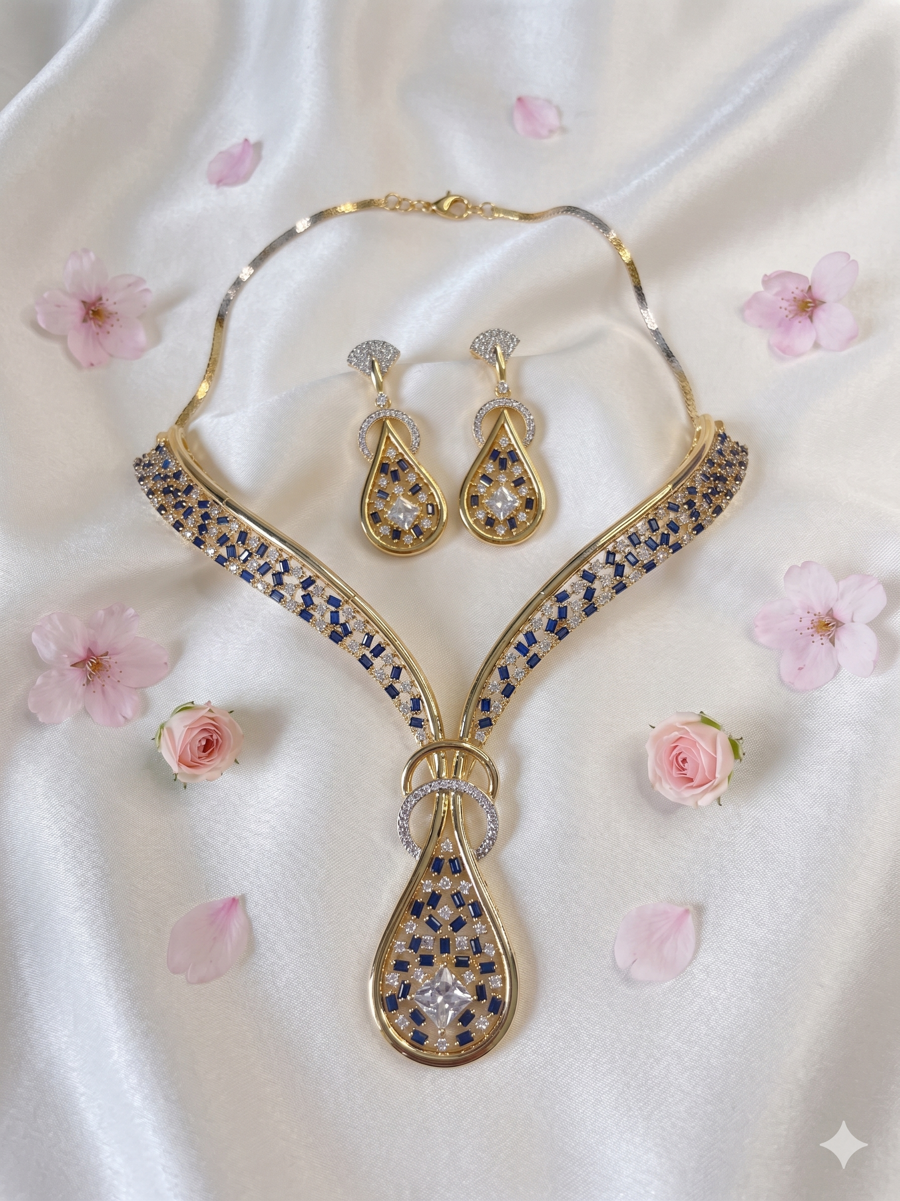 AD Luxury Necklace Set