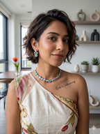 Kundan Multi Necklace Set