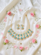 Raw Stone Necklace Set