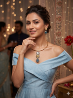 Modern Hasli Necklace Set