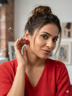 Stone Stud Earring