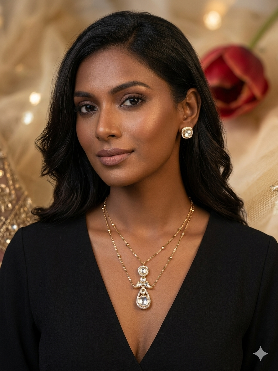 Multilayer Ethnic Necklace Set