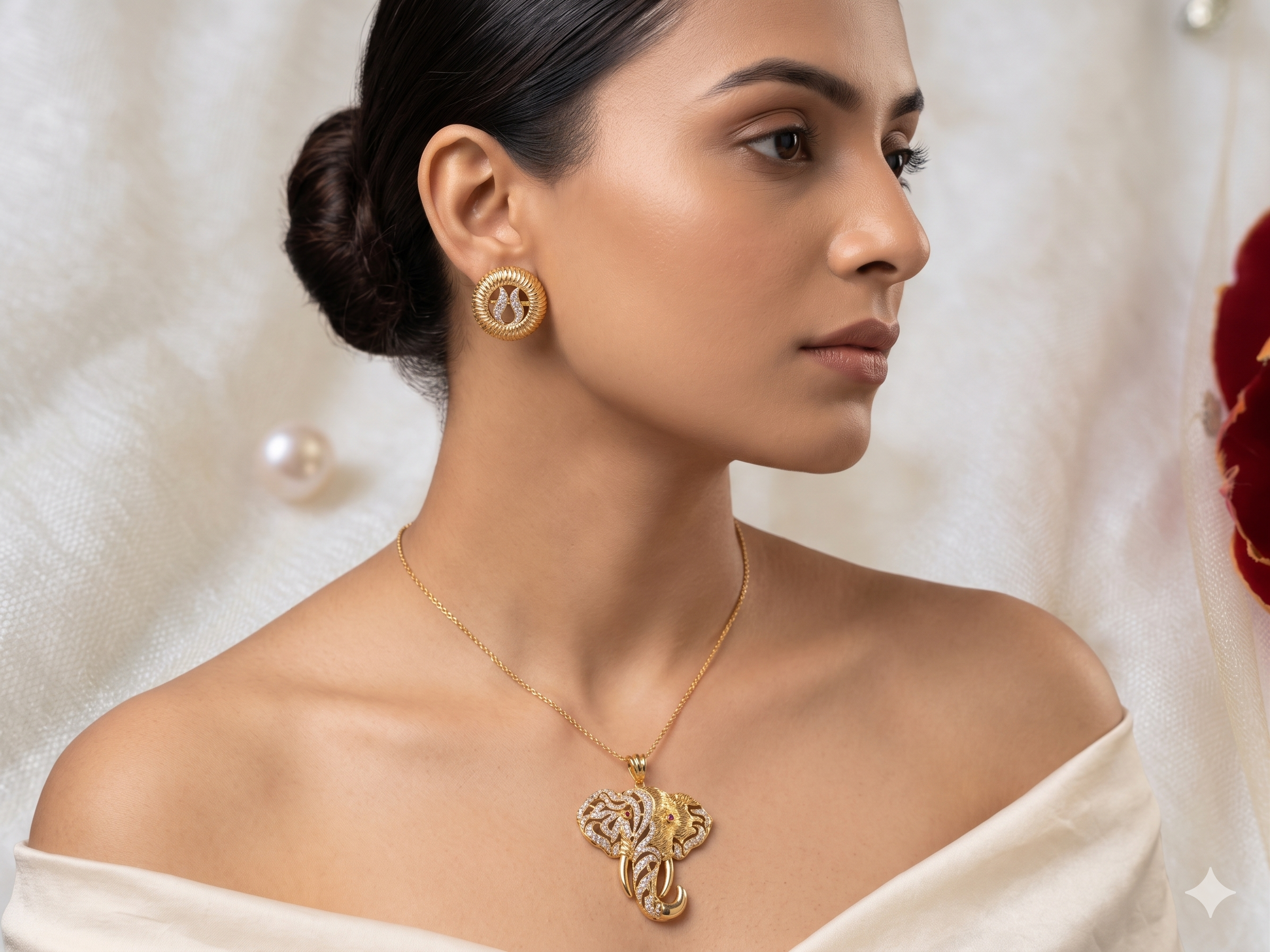 Contemporary AD Pendant Set
