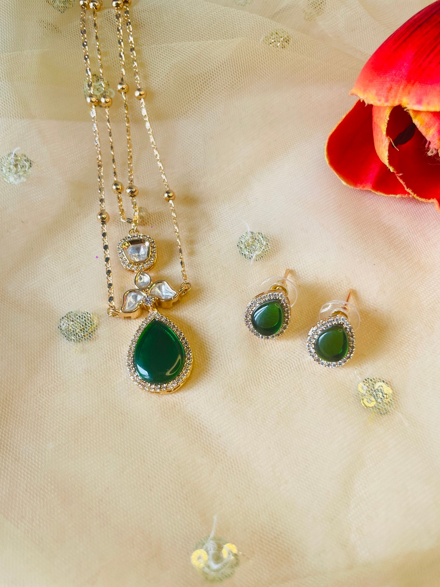 Multilayer Classic Ethnic Necklace Set