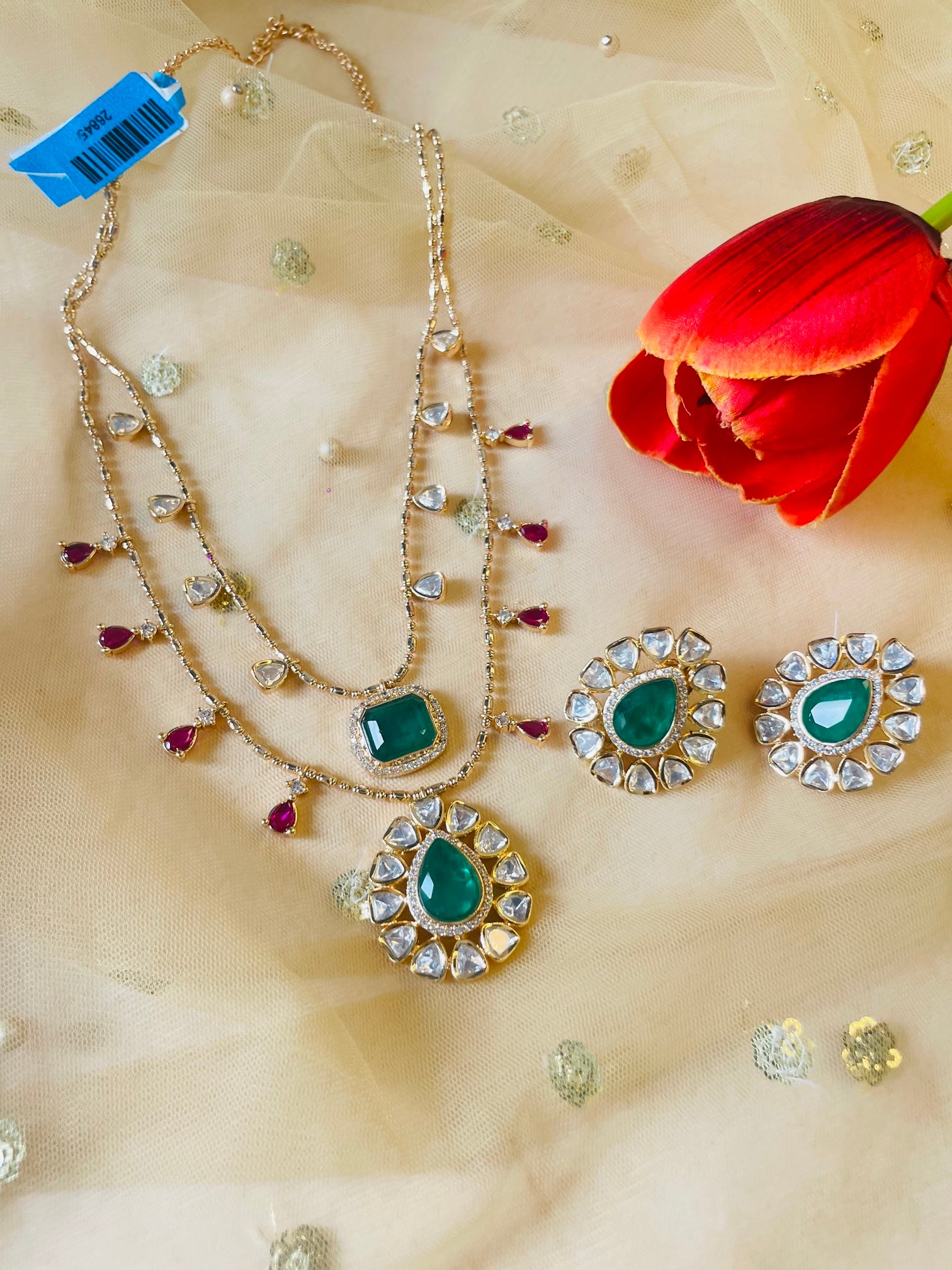 Multilayer Ethnic Necklace Set