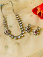 Moissanite Modern Necklace Set