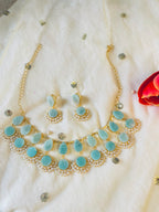 Raw Stone Necklace Set