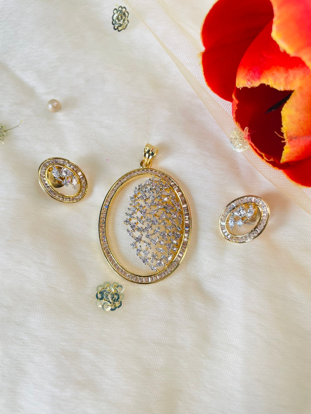 Round AD Pendant Set