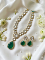 Moissanite Necklace Set