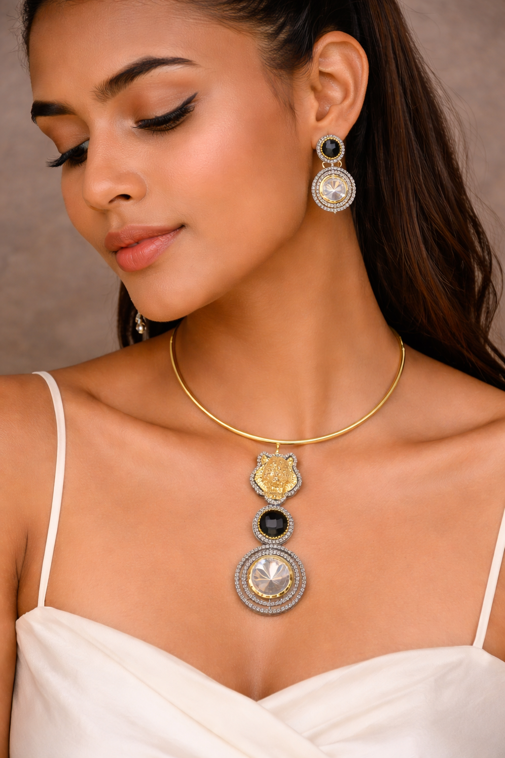 Designer Hasli Necklace Set